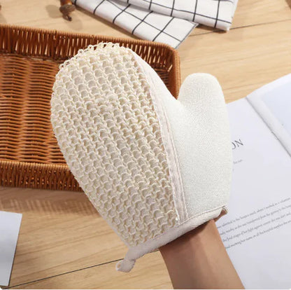 Jute Foaming Bath Gloves