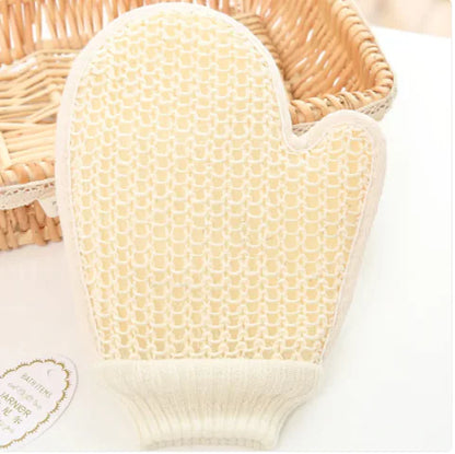 Jute Foaming Bath Gloves