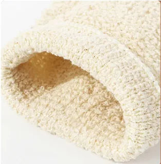 Jute Foaming Bath Gloves